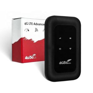 Portable H806 4G LTE Pocket WiFi Router Black Model with Packaging Box