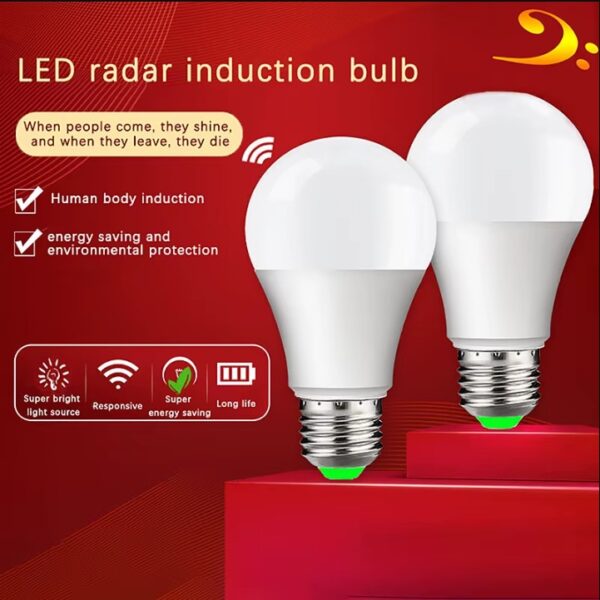 Radar Motion sensor bulb LED