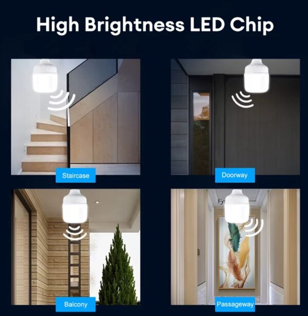 Sound Sensor LED Bulb auto on/off