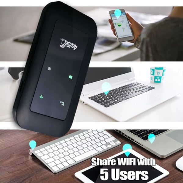 Wifi LTE Modem Router with battery 4G and 5G