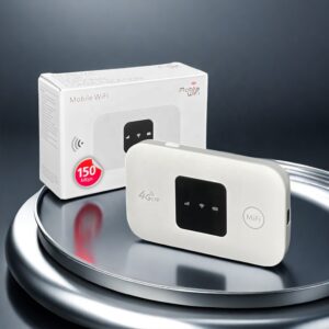 MF800 Portable 4G LTE MiFi Router with Box Packaging View