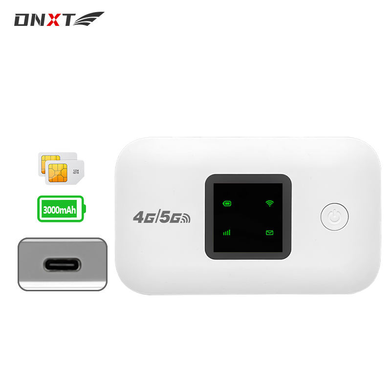 DNXT A8 4G LTE Pocket WiFi Router - Unlocked SIM Card Travel Hotspot - Image 4