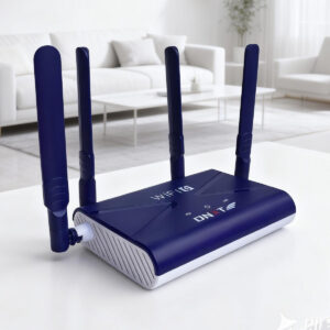 DNXT WiFi 6 4G LTE CPE Router with 4 external antennas