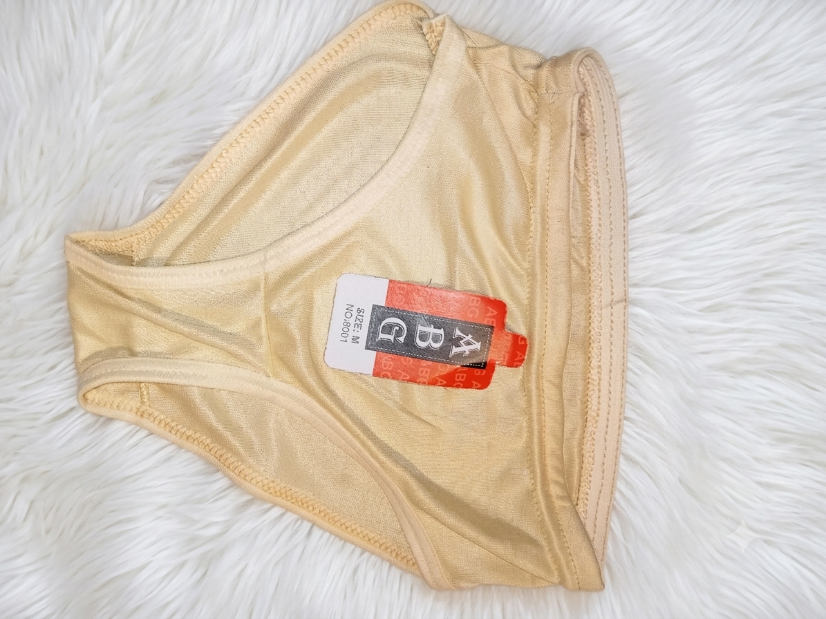 Premium Soft Cotton Daily Wear Panty - Light Beige / Skin - Image 3