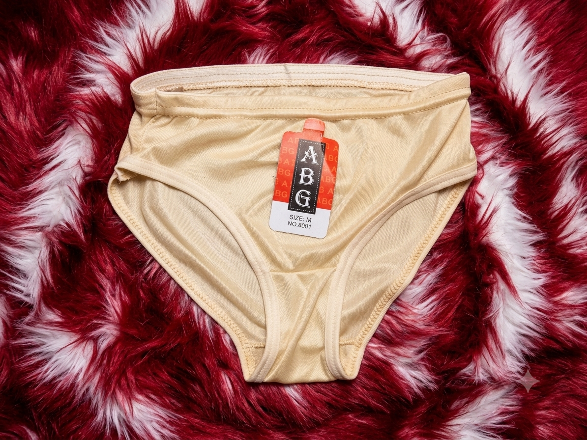 Premium Soft Cotton Daily Wear Panty - Light Beige / Skin - Image 2