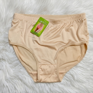 Pure Soft Cotton Daily Wear Panty - Beige / Skin