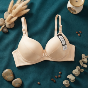 Seamless Soft Padded Everyday Bra - Beige Cream