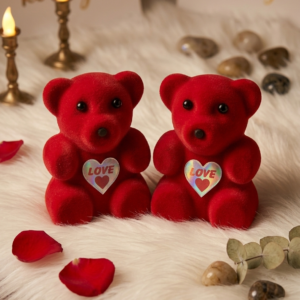 Secret Surprise Red Velvet Teddy Bear Gift