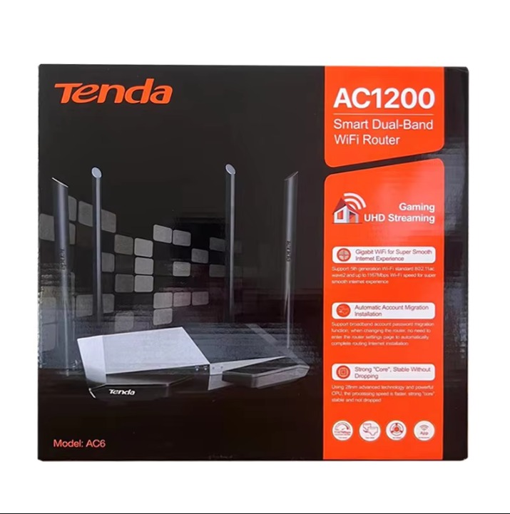 Tenda AC6 AC1200 Smart Dual-Band WiFi Router | Global Version - Image 6
