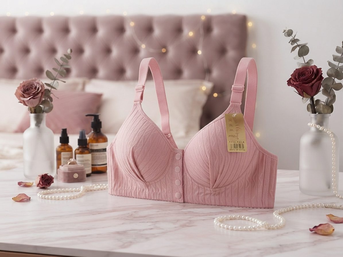 Front Button Bra for Women