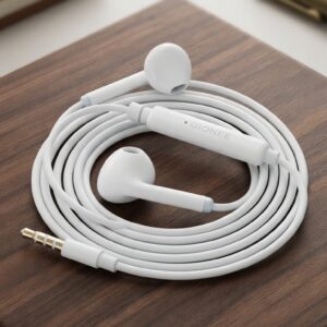 Gionee Original Wired Earphones – In-Ear Headphones with Mic (3.5mm Jack)