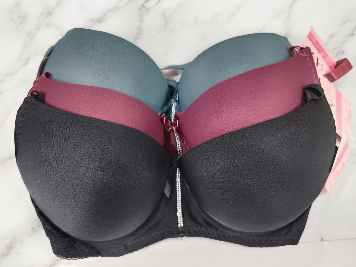 Luxury Seamless Push-Up Bra Combo Pack 3 Pcs