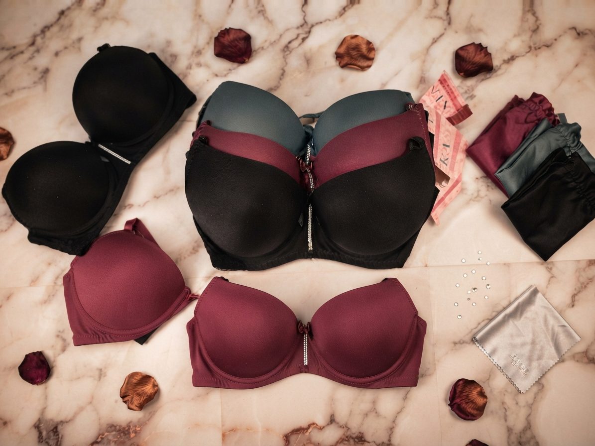 Luxury Seamless Push-Up Bra Combo Pack 3 Pcs