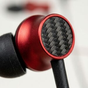 Xiaomi Mi Dual Driver Wired Headphones with Mic - 3.5mm Jack (Red & Black)